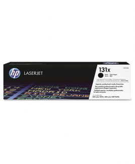 HP 131X LaserJet Toner Cartridge, black (CF210X)